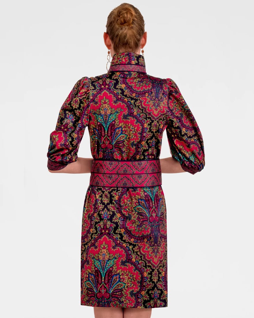 Swagger Dress - Black Passion Paisley