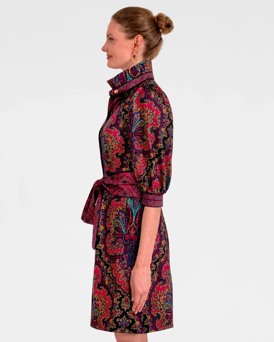 Swagger Dress - Black Passion Paisley