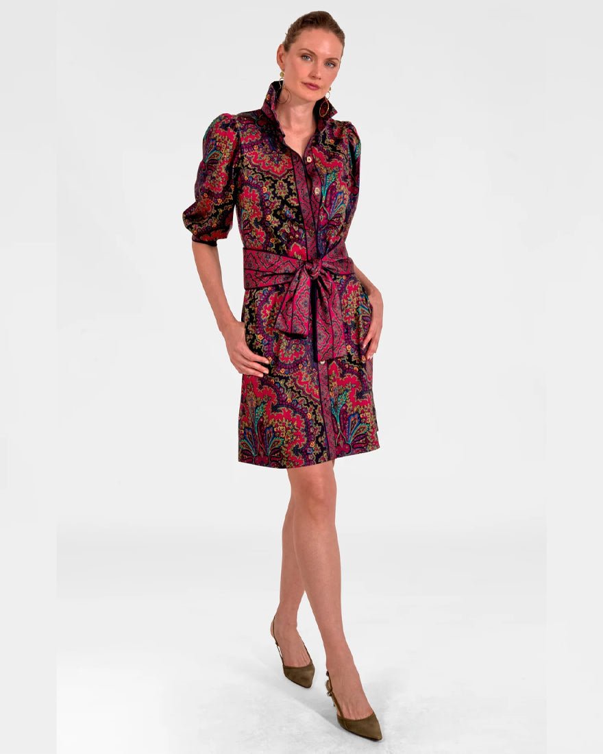 Swagger Dress - Black Passion Paisley
