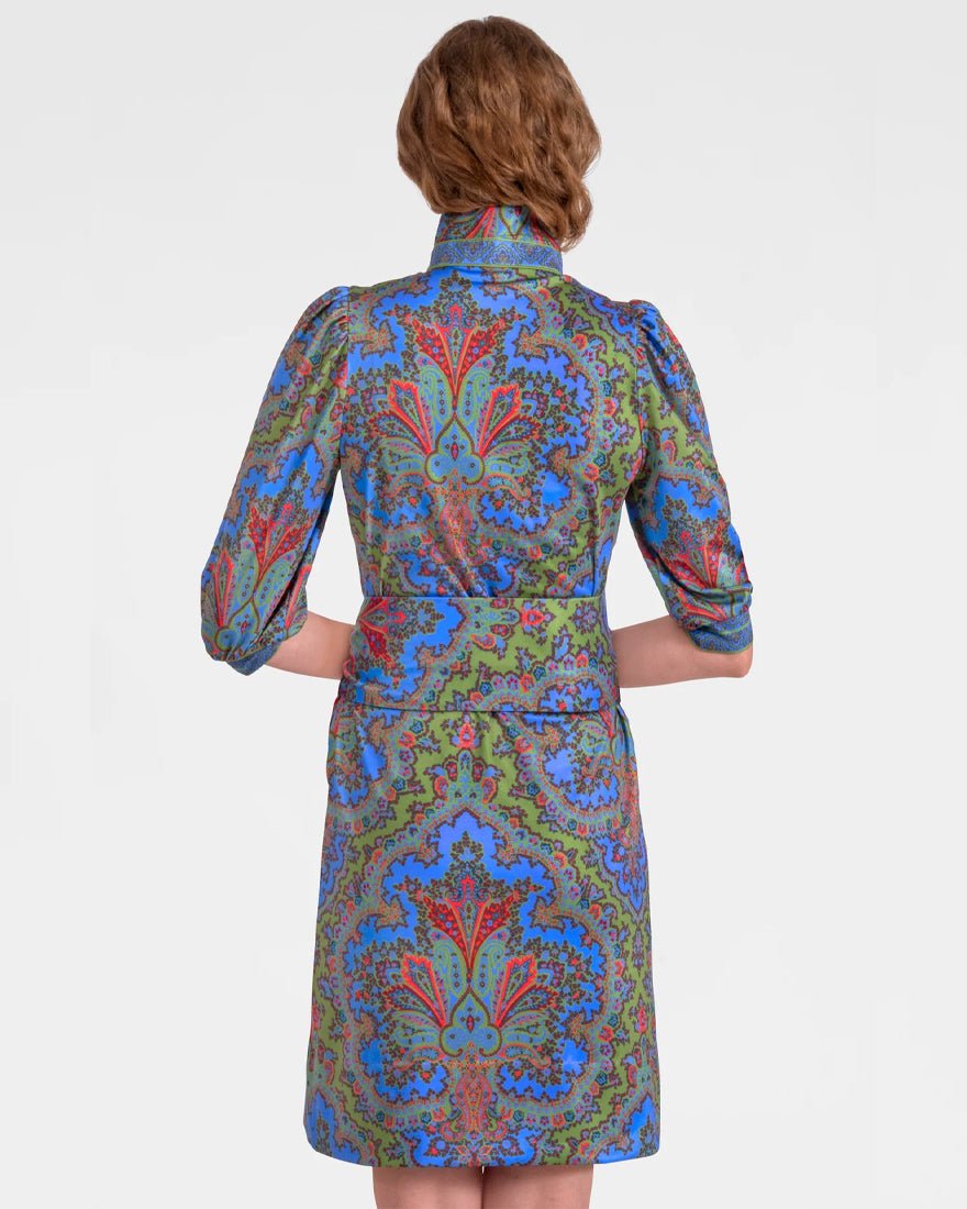 Swagger Dress - Olive Passion Paisley