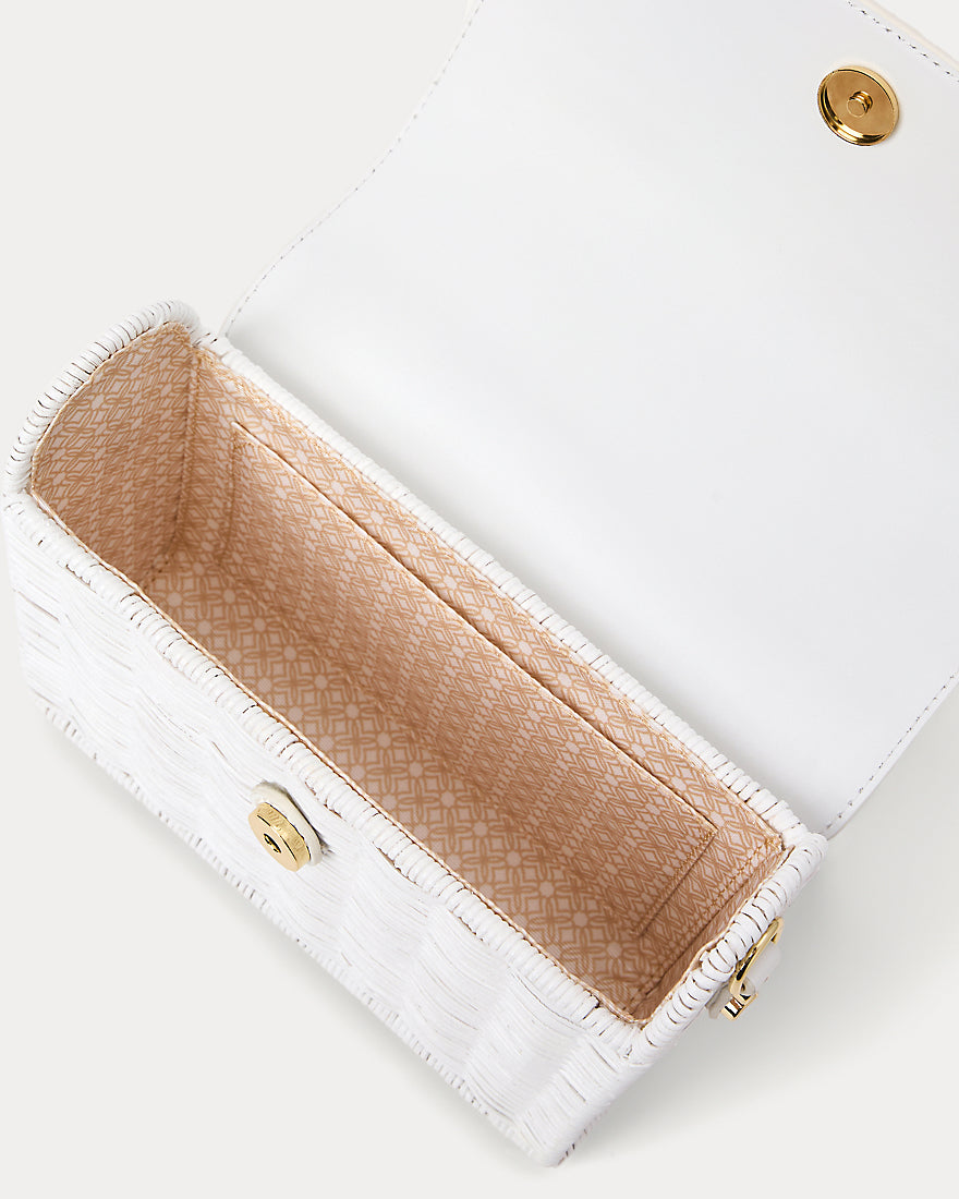 Teighen Bow Wicker Bag