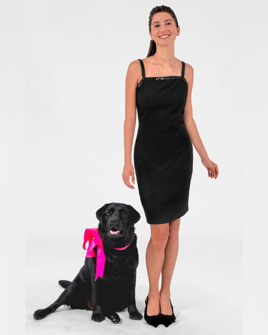 Twinkle Sheathe Dress - Black