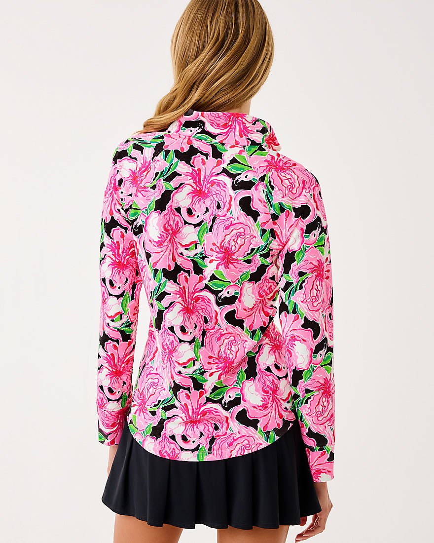 Lilly Pulitzer - Upf 50 Plus Skipper Popover - Onyx Party All The Time