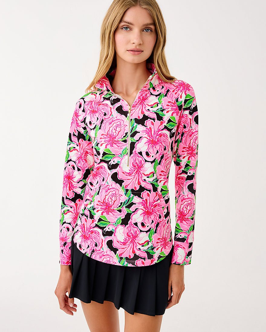 Lilly Pulitzer - Upf 50 Plus Skipper Popover - Onyx Party All The Time