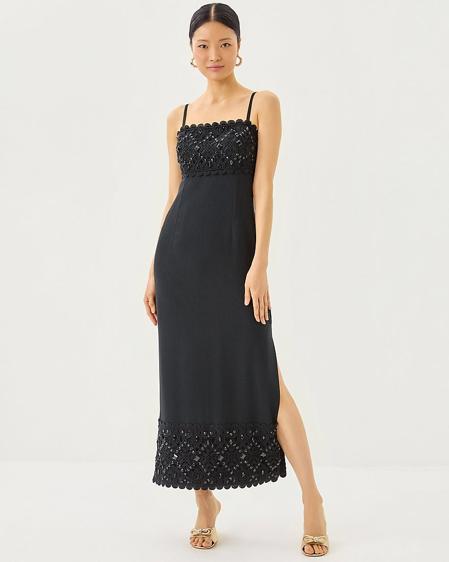 Vena Maxi Dress - Noir