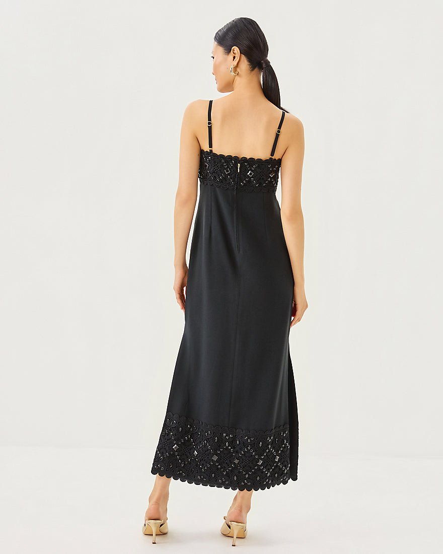 Vena Maxi Dress - Noir
