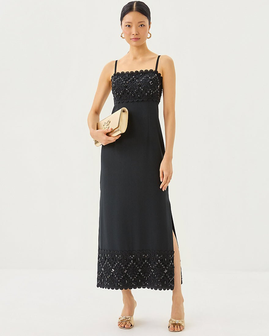 Vena Maxi Dress - Noir