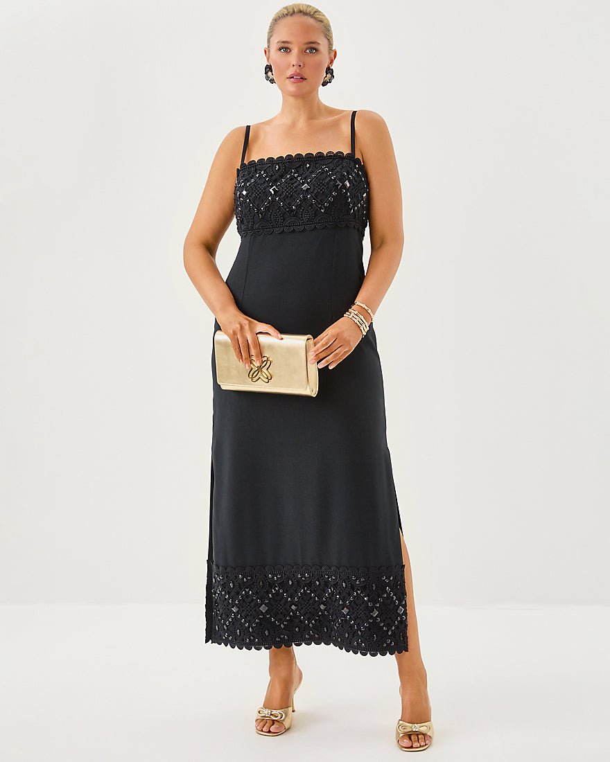 Vena Maxi Dress - Noir