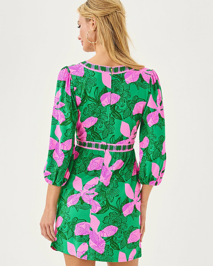 Wexlee Skirted Romper - Kitts Green Sunset Shadows