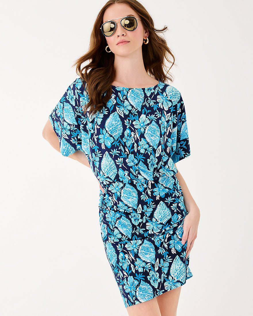 Lilly Pulitzer - Zahra Dress - Low Tide Navy Seashell Splendor