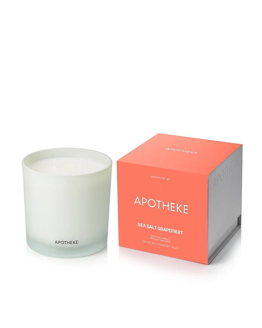 Apotheke - 3 Wick Candle - Sea Salt Grapefruit