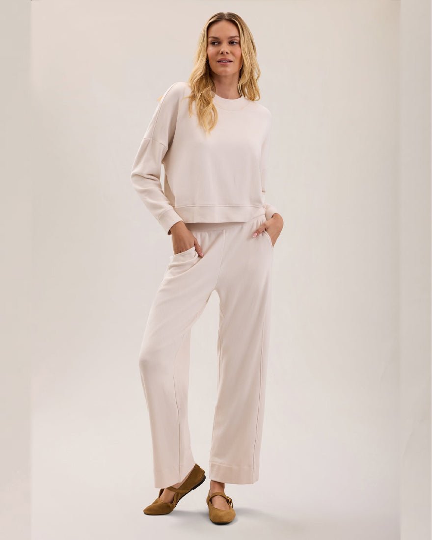Barefoot Dreams - Brushed Fleece Pant - Sand Dune