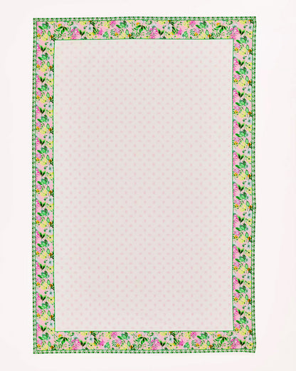 Printed Bordered Tablecloth