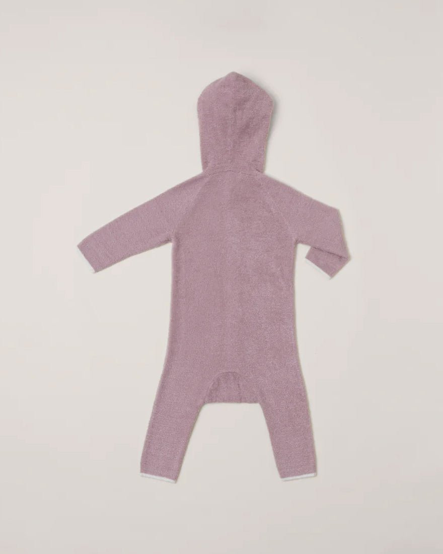 Cozy Chic Hooded Light Onesie - Teaberry Pearl - 8