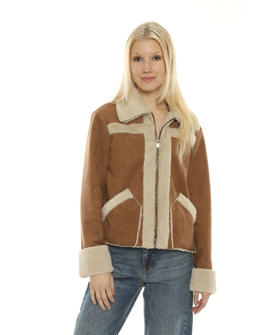 Drew - Sara Jacket - Saddle
