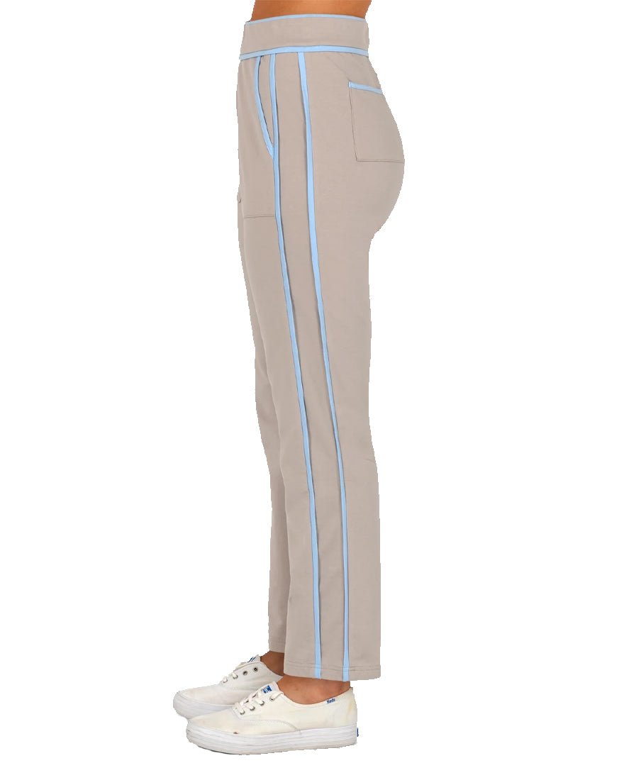 Gretchen Scott - Trim It Up Sweatpant - Grey Peri