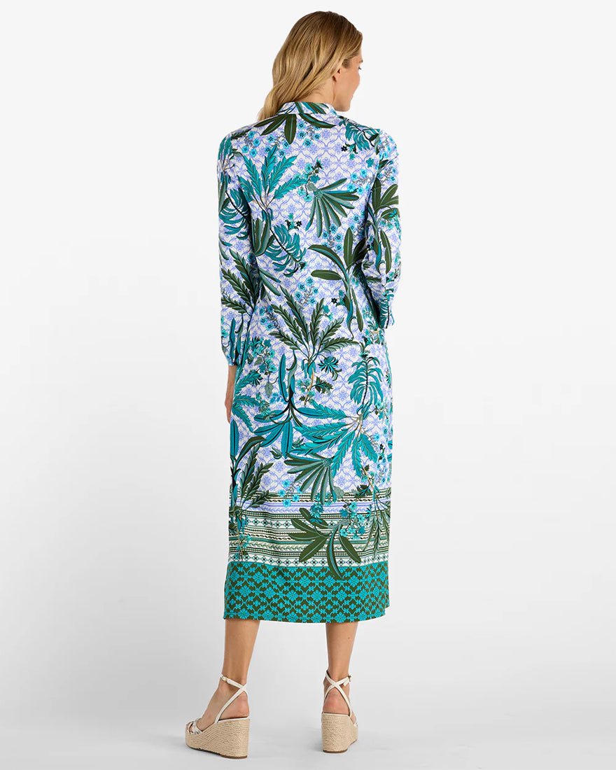 Jude Connally - Devon Dress - Palm Royale Loden
