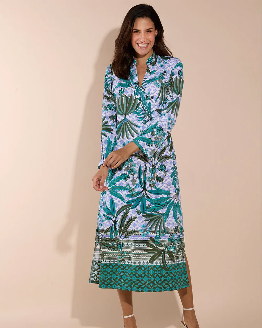 Jude Connally - Devon Dress - Palm Royale Loden