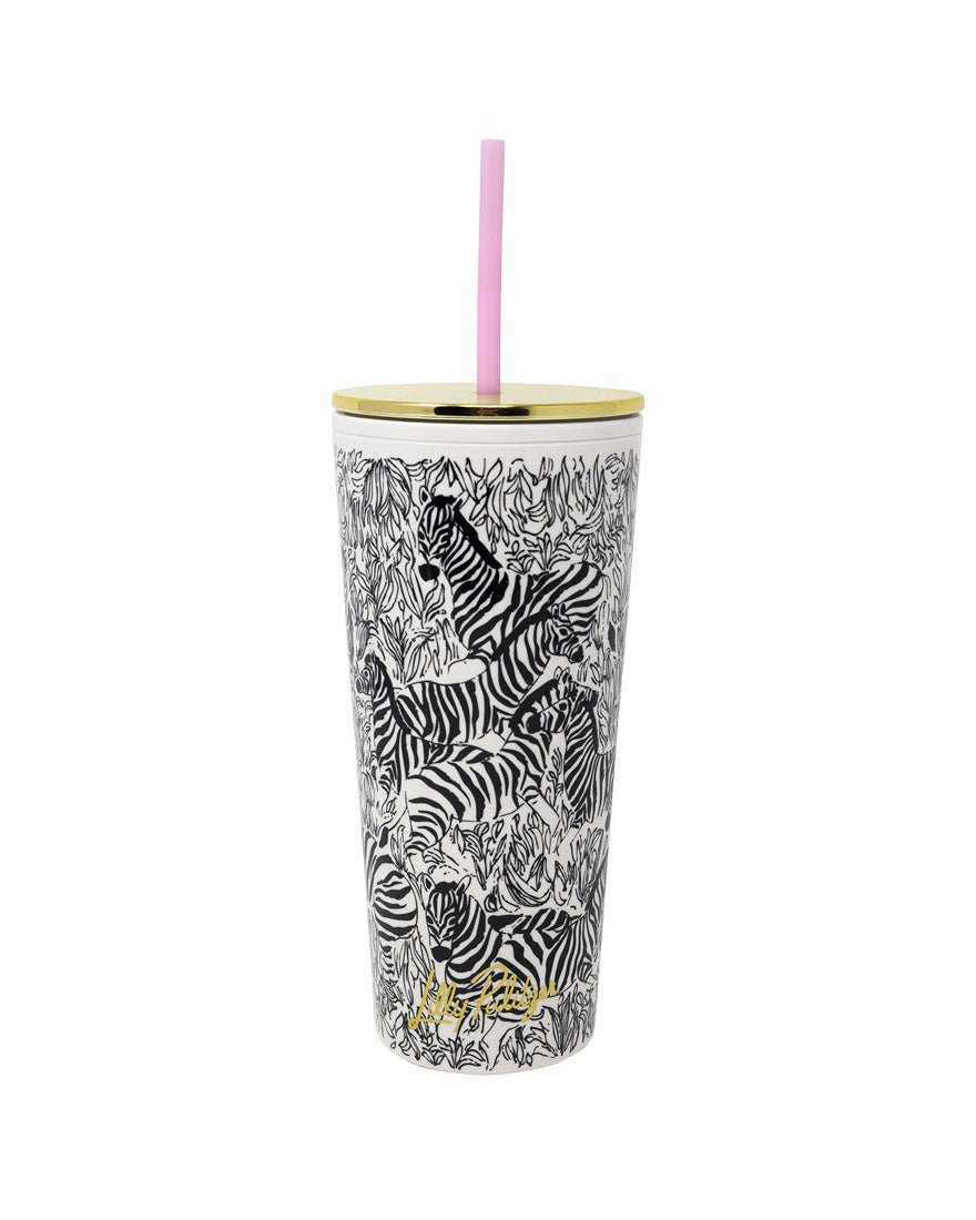Lilly Pulitzer - Acrylic Tumbler With Straw - Z
