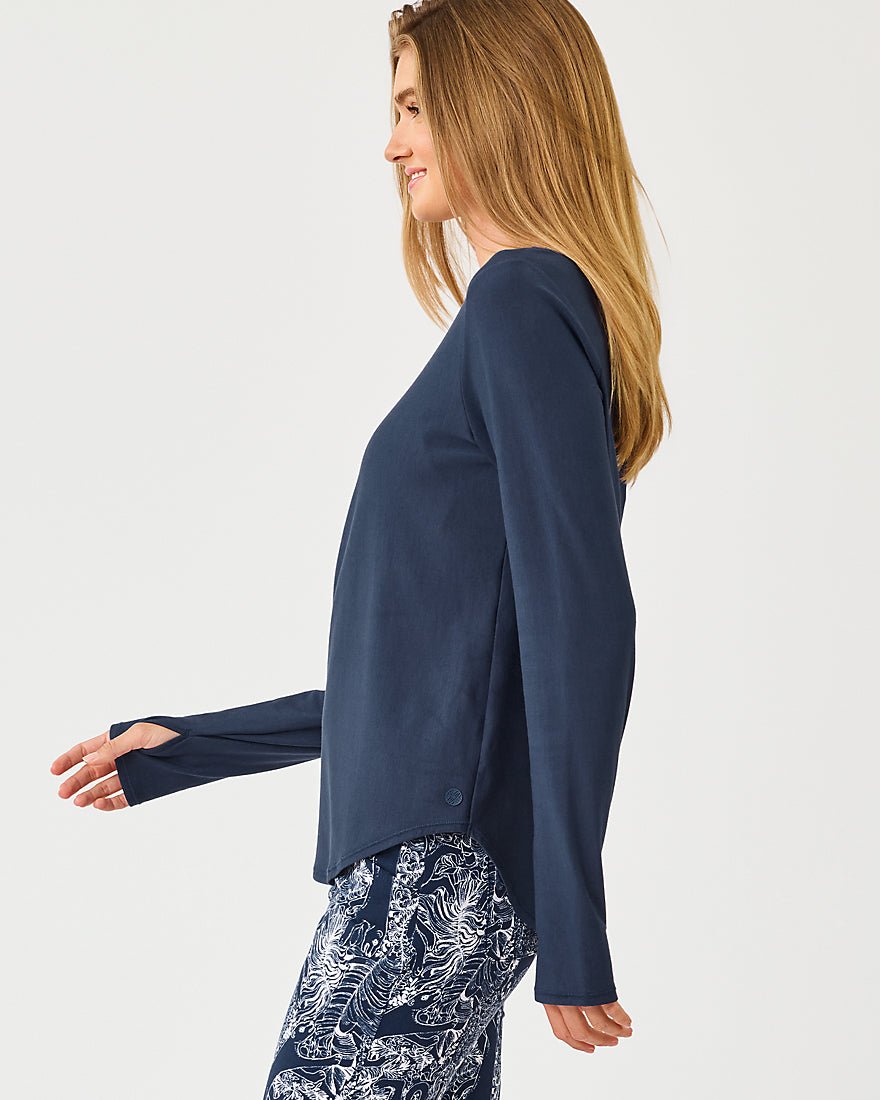 Lilly Pulitzer - Affirmation Pullover - Low Tide Navy