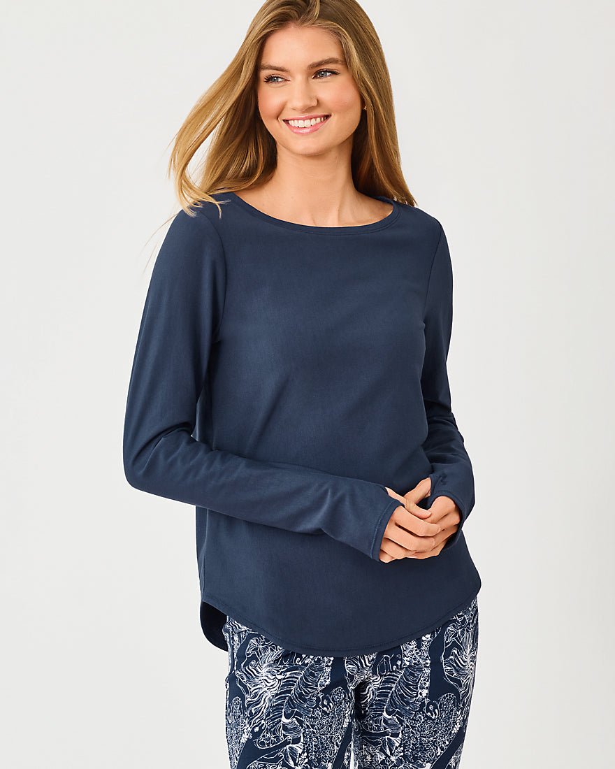 Lilly Pulitzer - Affirmation Pullover - Low Tide Navy