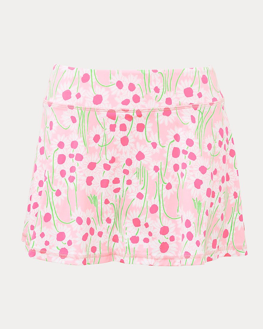 Lilly Pulitzer - Aila Skort Upf 50 Plus - Conch Shell Pink Lil Sunny Daisies