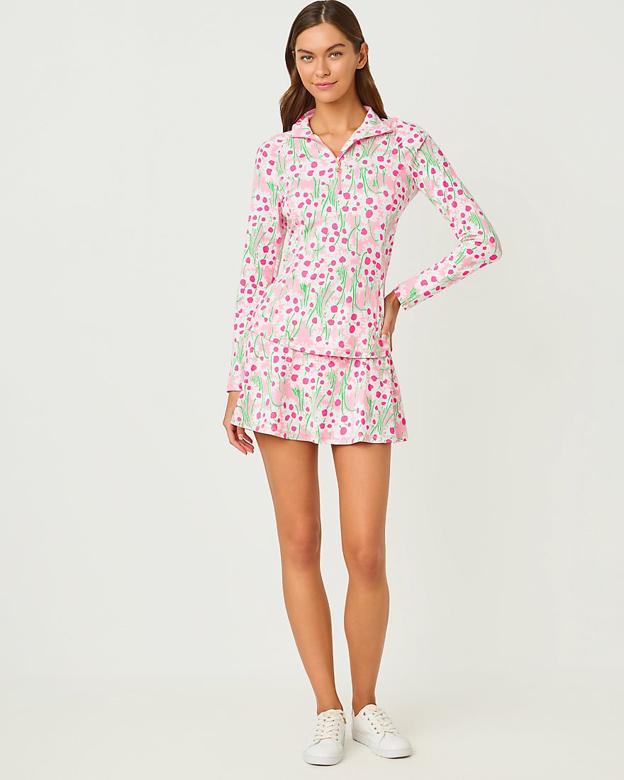 Lilly Pulitzer - Aila Skort Upf 50 Plus - Conch Shell Pink Lil Sunny Daisies