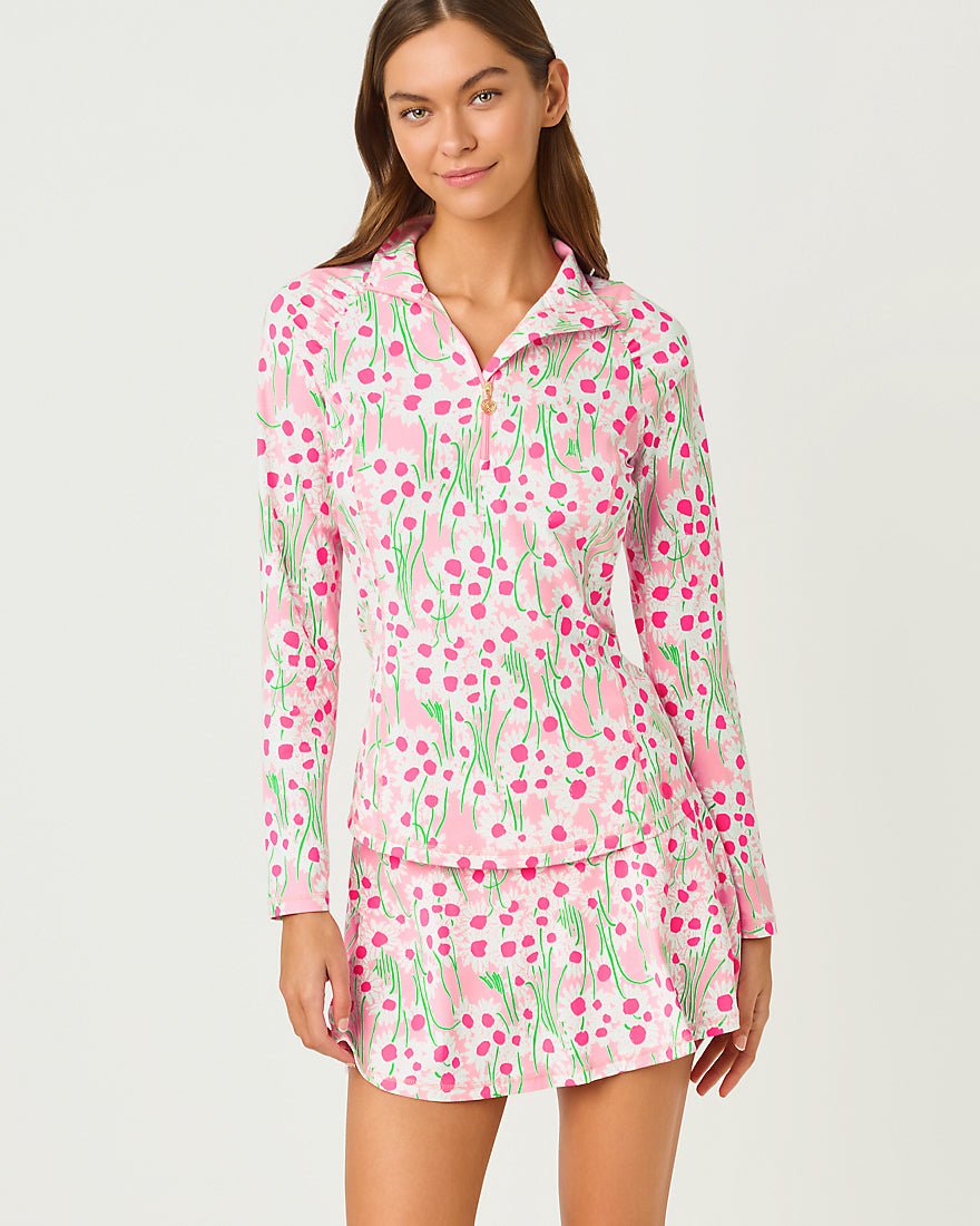 Lilly Pulitzer - Aila Skort Upf 50 Plus - Conch Shell Pink Lil Sunny Daisies