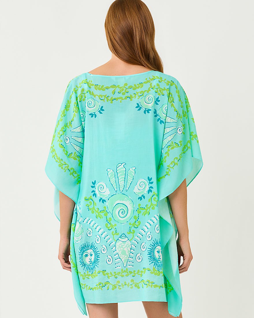 Lilly Pulitzer - Airsy Coverup - Day Dream Blue Throw Me A Line