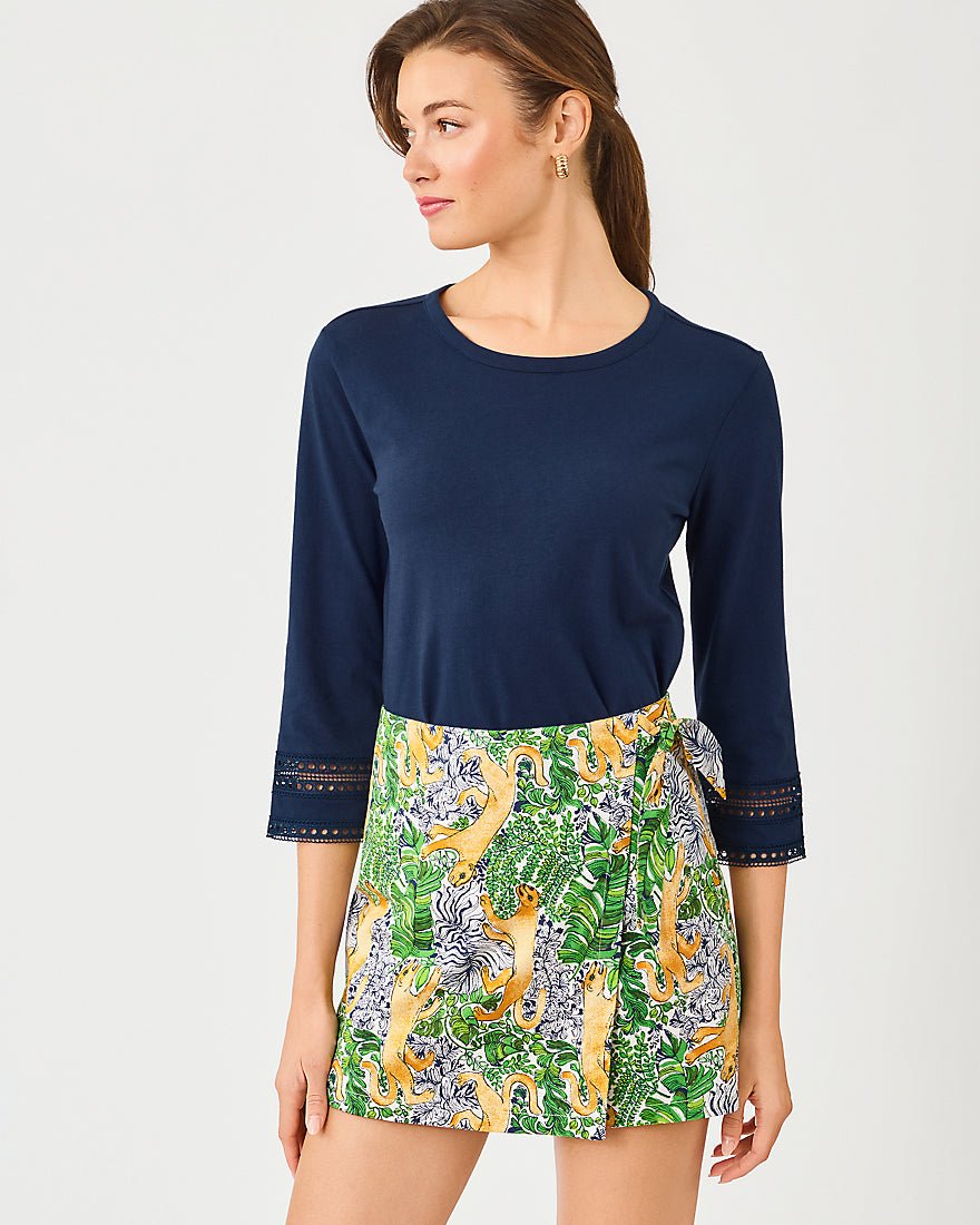 Lilly Pulitzer - Alysia Mini Skort - Multi Lil Palm Prowl