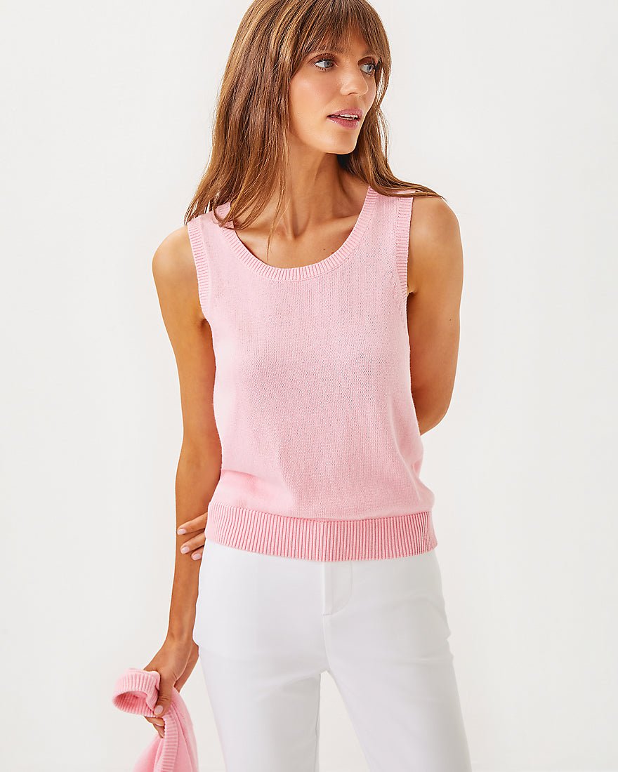 Lilly Pulitzer - Amalia Sweater Tank - Pink Muse