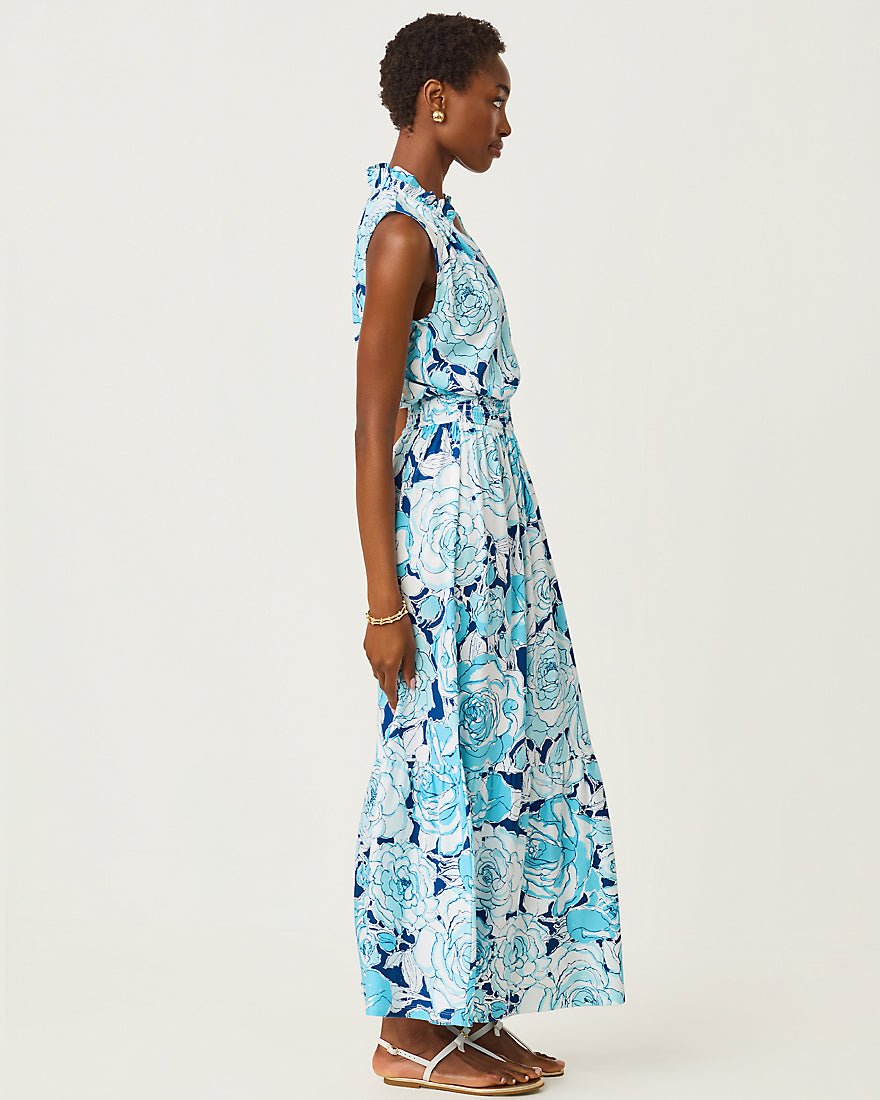 Lilly Pulitzer - Amiria Maxi Dress - Capri Blue Rosanna