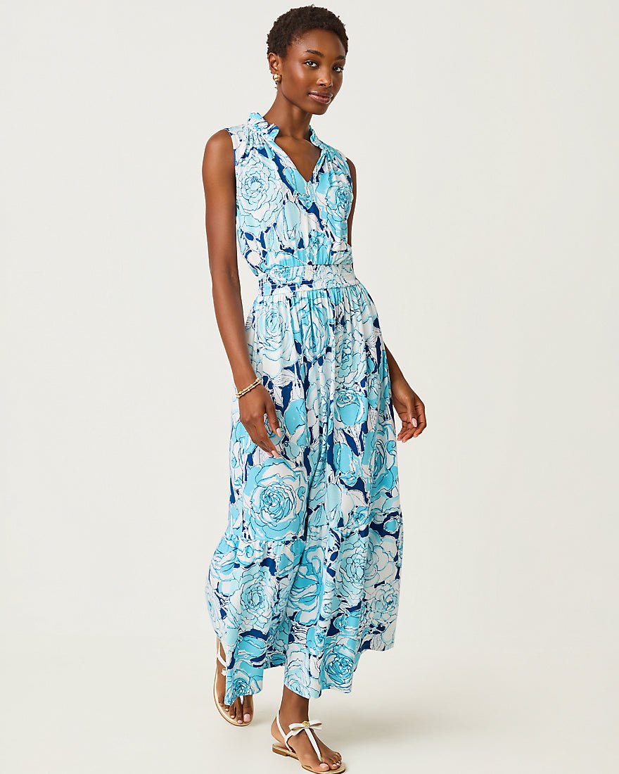 Lilly Pulitzer - Amiria Maxi Dress - Capri Blue Rosanna