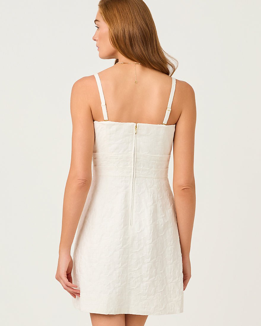 Lilly Pulitzer - Amra Dress - Resort White Floral Jacquard