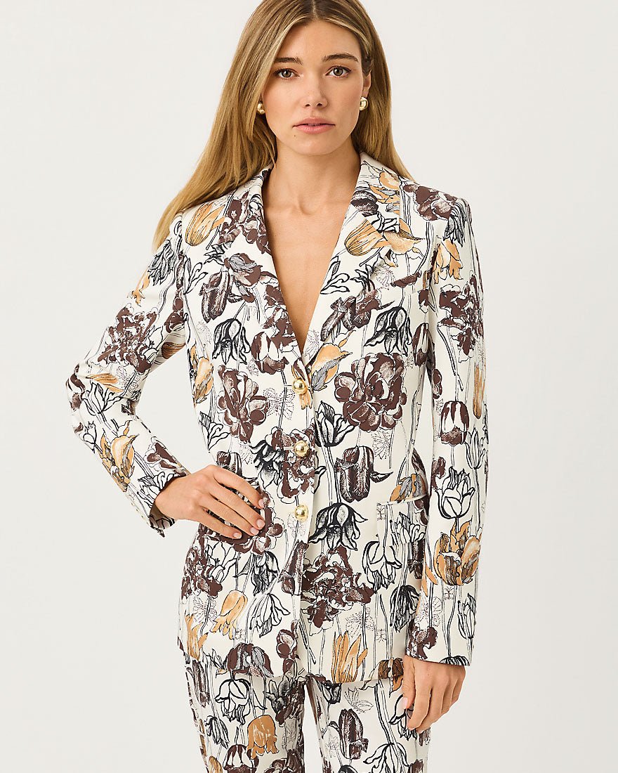 Lilly Pulitzer - Amryn Blazer - Coconut Big Lillys