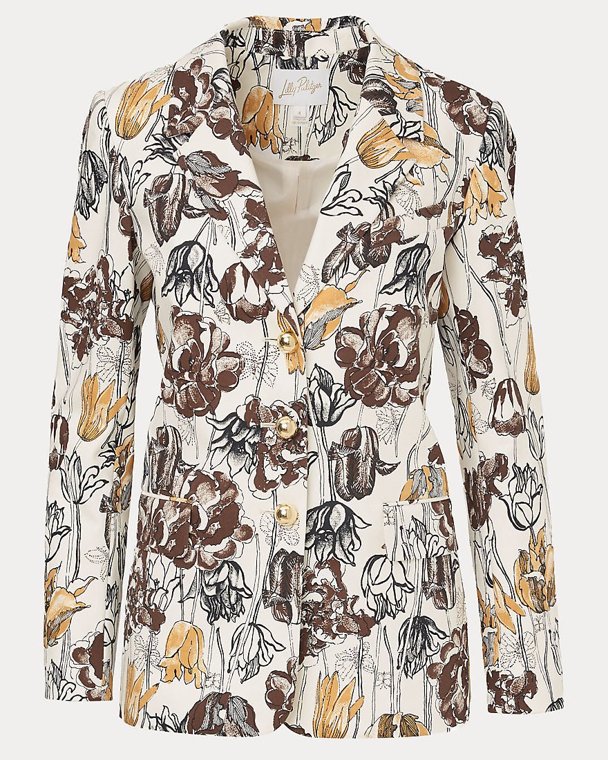 Lilly Pulitzer - Amryn Blazer - Coconut Big Lillys