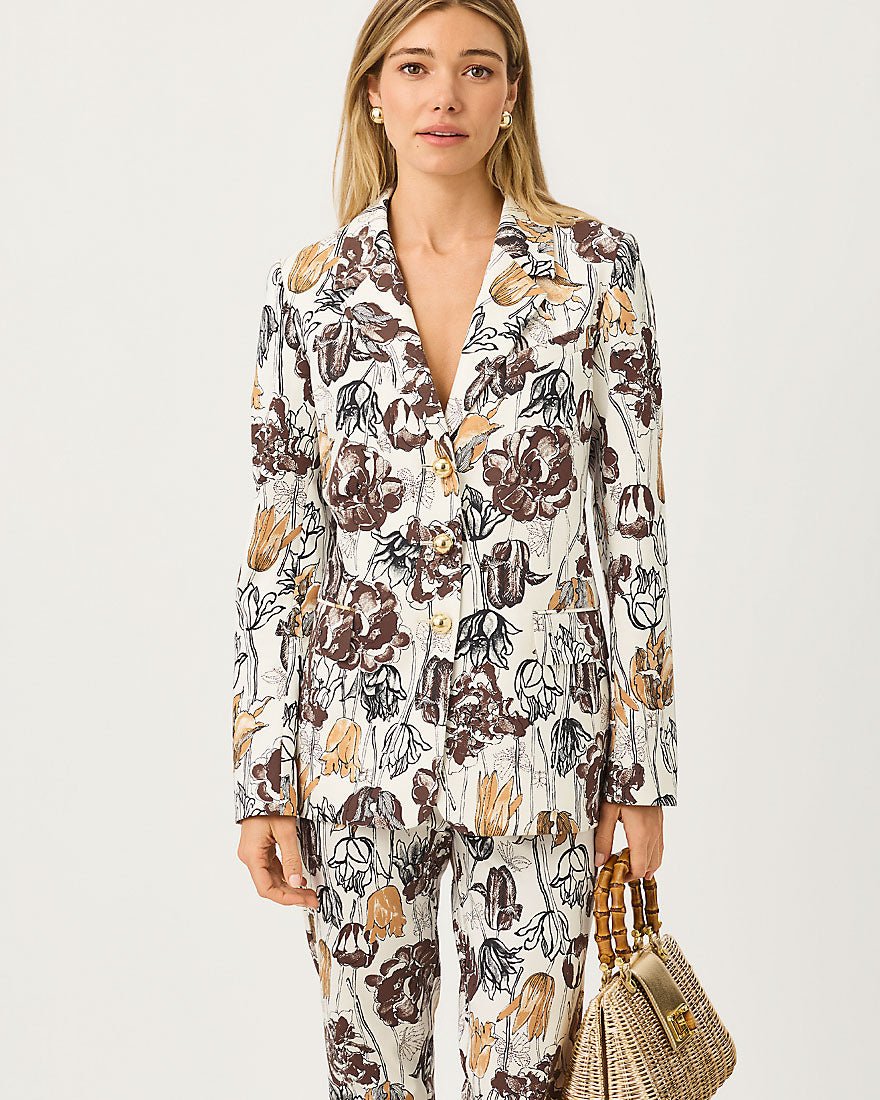 Lilly Pulitzer - Amryn Blazer - Coconut Big Lillys