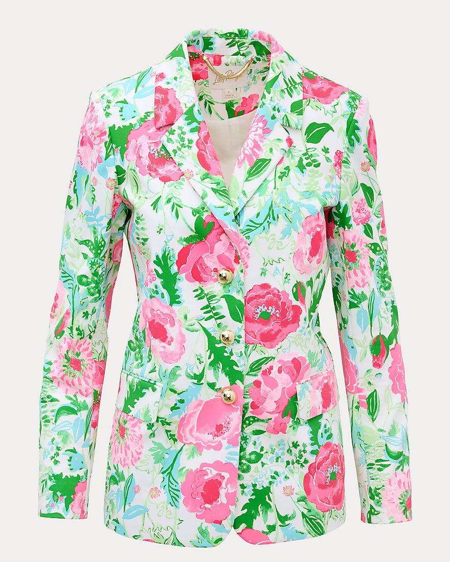 Lilly Pulitzer - Amryn Blazer - Multi Poppy Party