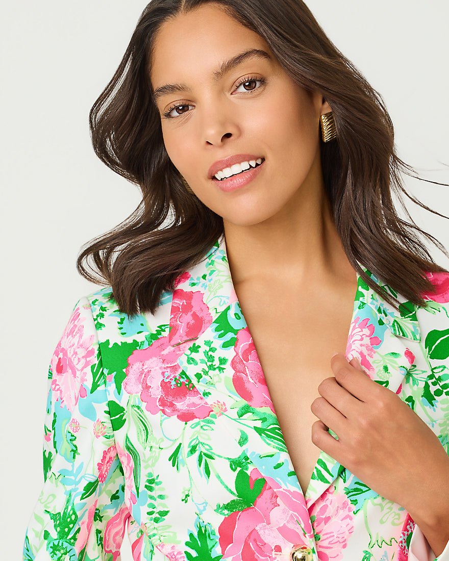 Lilly Pulitzer - Amryn Blazer - Multi Poppy Party