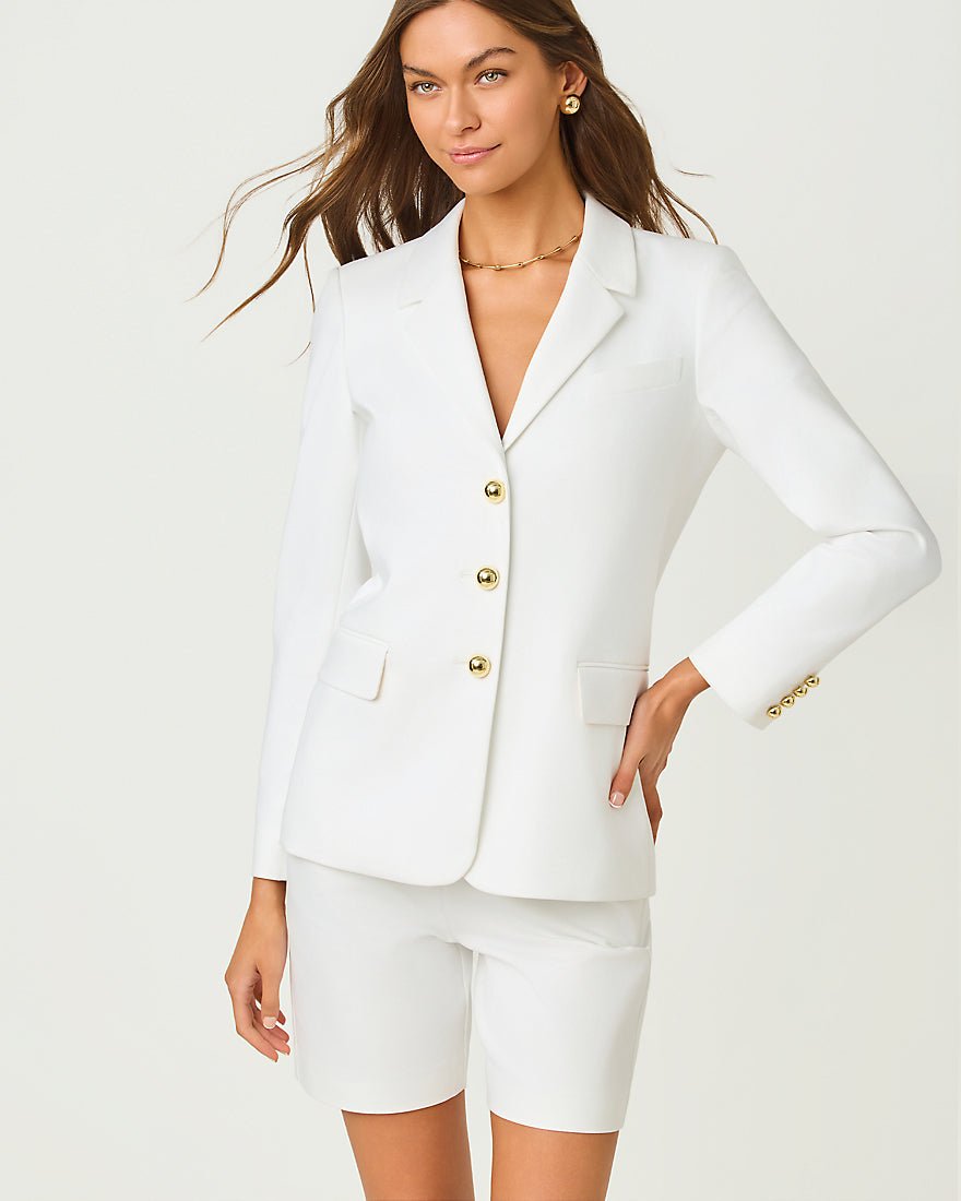Lilly Pulitzer - Amryn Blazer - Resort White