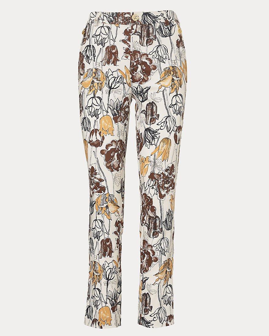 Lilly Pulitzer - Ana High Rise Pant - Coconut Big Lillys