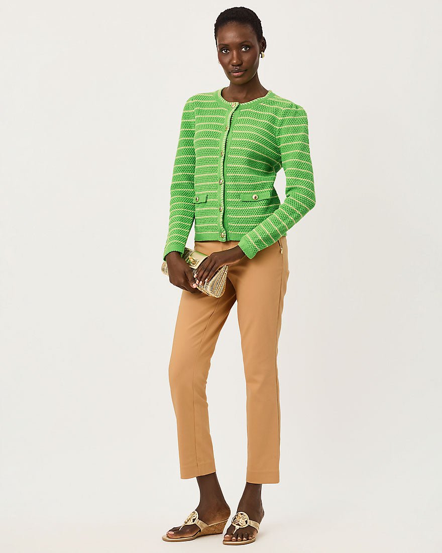 Lilly Pulitzer - Ana High Rise Pant - Iced Latte