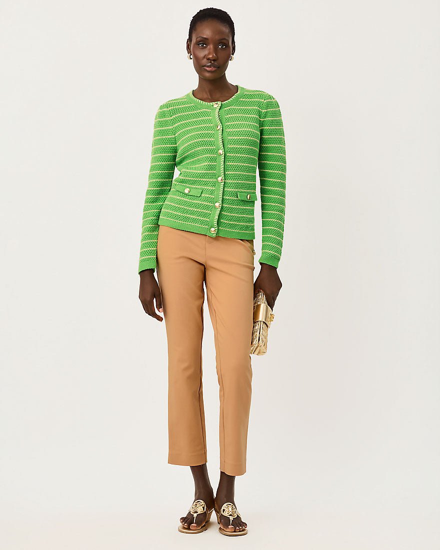Lilly Pulitzer - Ana High Rise Pant - Iced Latte