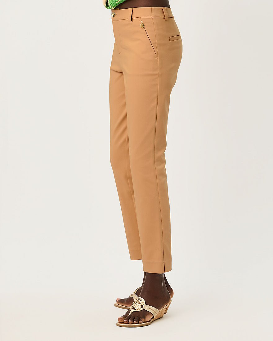 Lilly Pulitzer - Ana High Rise Pant - Iced Latte