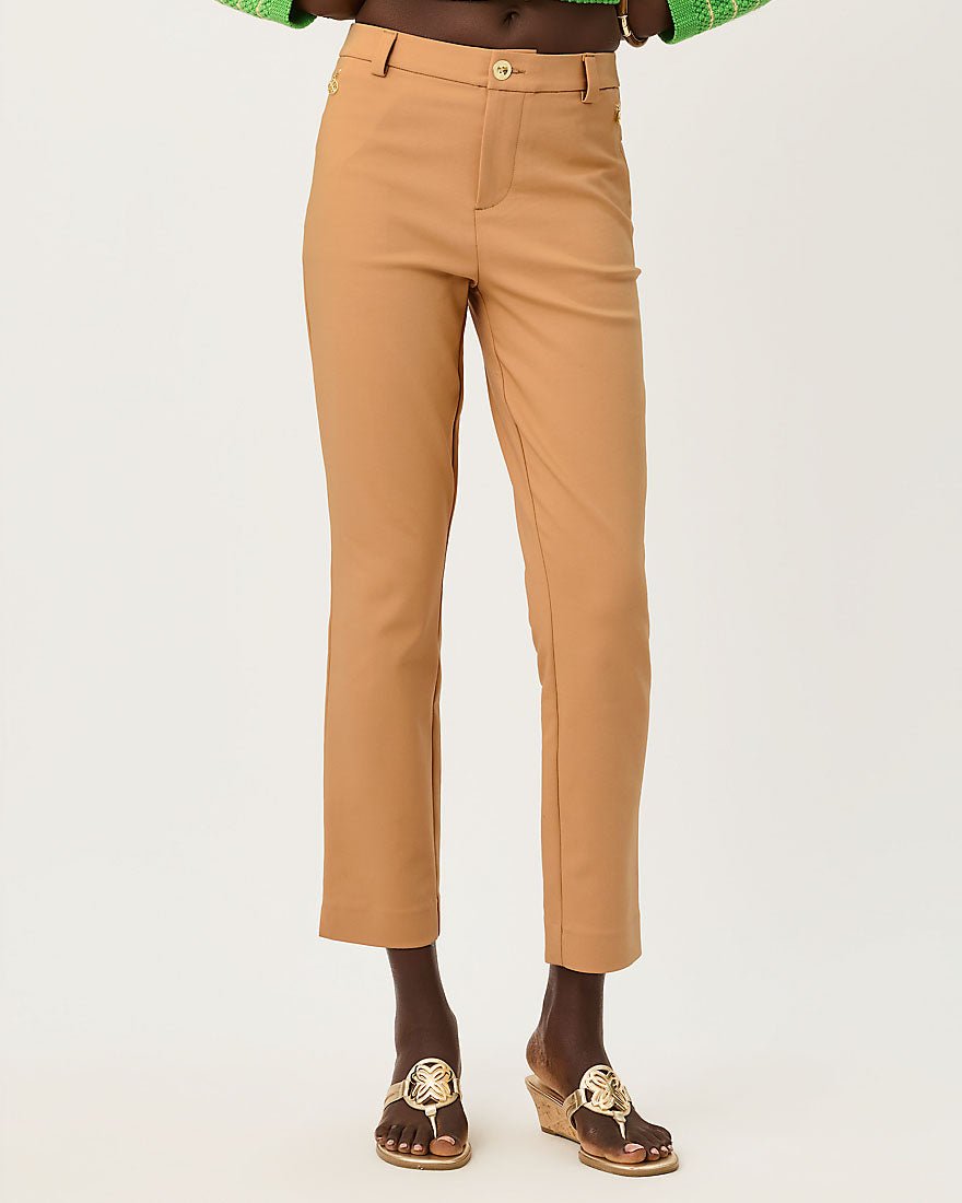 Lilly Pulitzer - Ana High Rise Pant - Iced Latte