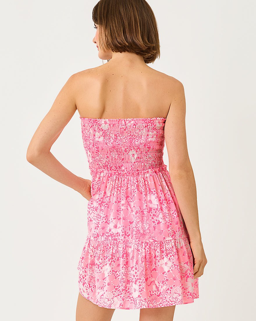 Lilly Pulitzer - Anali Coverup - Conch Shell Pink Burst Of Joy