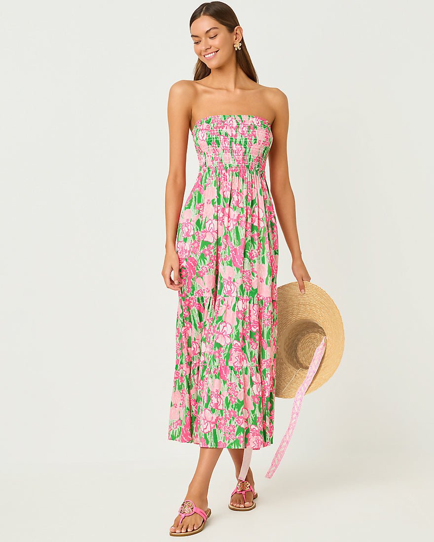 Lilly Pulitzer - Anali Maxi Coverup - Putting Green Hannah