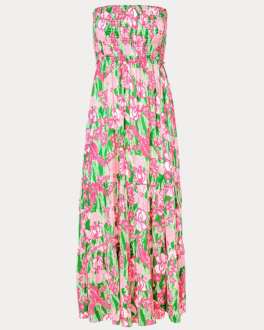 Lilly Pulitzer - Anali Maxi Coverup - Putting Green Hannah