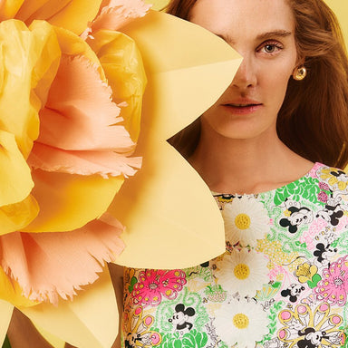 Lilly Pulitzer - Annaleese Sleeveless Crop Top - Multi Throwback Disney