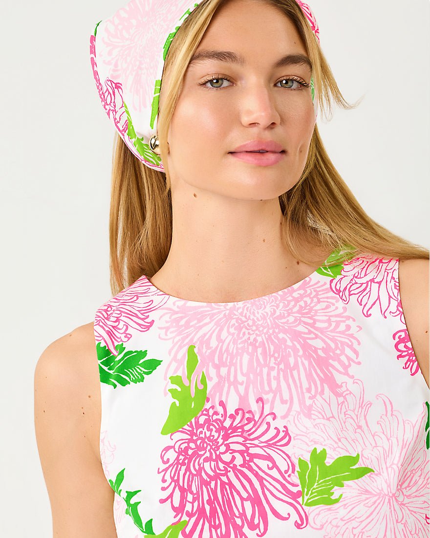 Lilly Pulitzer - Annaleese Sleeveless Cropped Top - Resort White Lil Go With The Flow